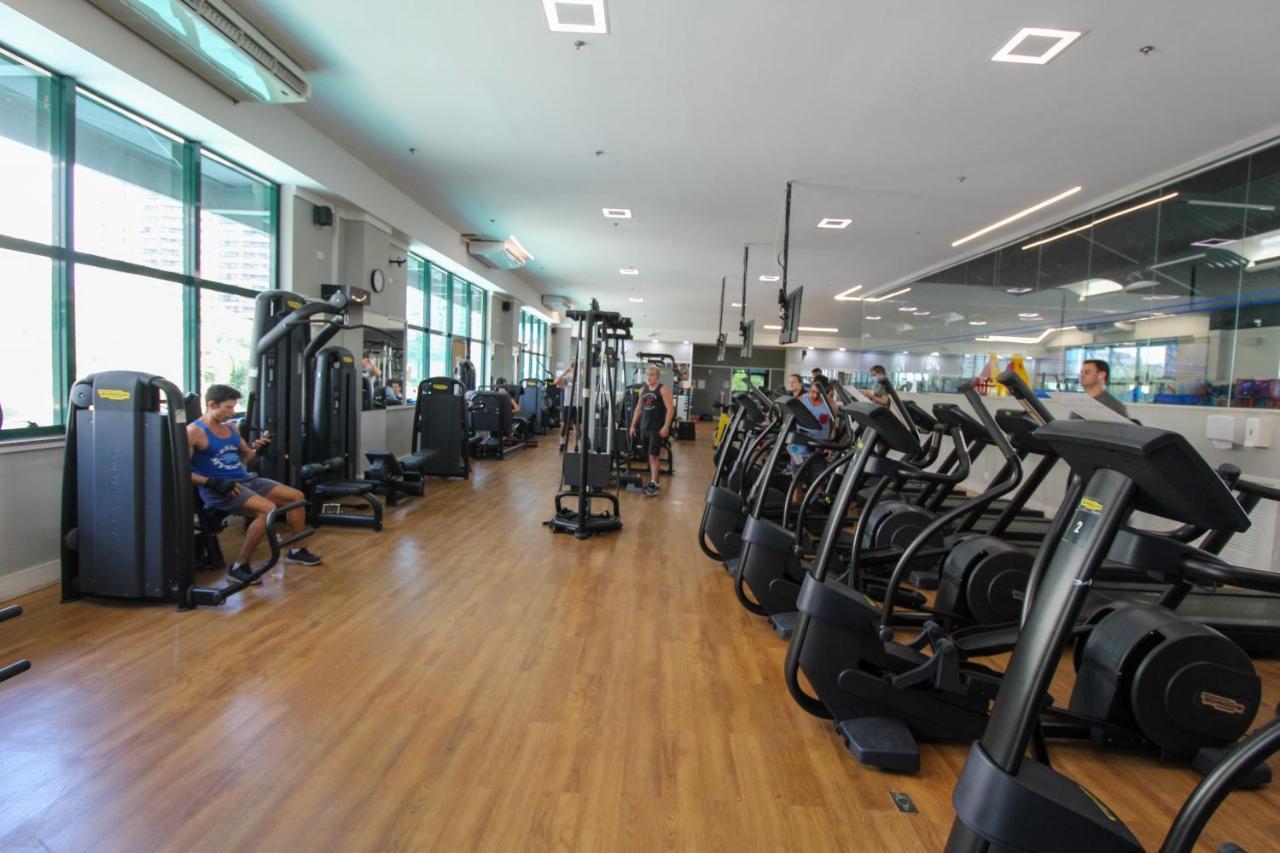 Barra Da Tijuca - 508 - De Frente Para Maravilhosa Piscina - Estacionamento Gratuito - Academia Comphania Atletica - Balsa Para Praia Gratis - Microondas - Geladeira Grande - Recepcao 24Horas - Wi-Fi - Com Pia Rio de Janeiro Ngoại thất bức ảnh