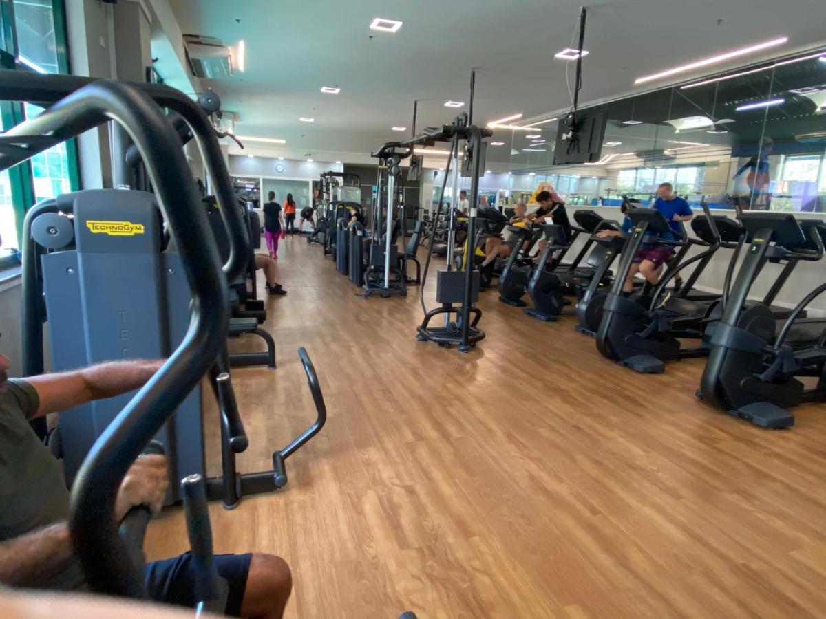 Barra Da Tijuca - 508 - De Frente Para Maravilhosa Piscina - Estacionamento Gratuito - Academia Comphania Atletica - Balsa Para Praia Gratis - Microondas - Geladeira Grande - Recepcao 24Horas - Wi-Fi - Com Pia Rio de Janeiro Ngoại thất bức ảnh