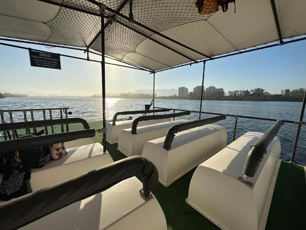 Barra Da Tijuca - 508 - De Frente Para Maravilhosa Piscina - Estacionamento Gratuito - Academia Comphania Atletica - Balsa Para Praia Gratis - Microondas - Geladeira Grande - Recepcao 24Horas - Wi-Fi - Com Pia Rio de Janeiro Ngoại thất bức ảnh