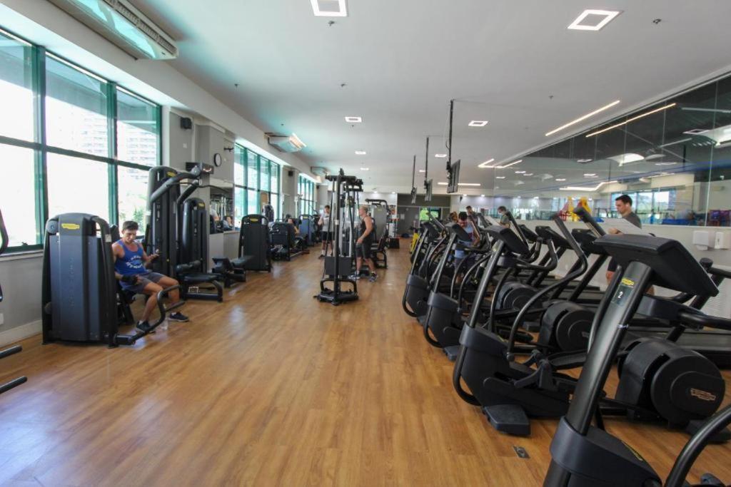 Barra Da Tijuca - 508 - De Frente Para Maravilhosa Piscina - Estacionamento Gratuito - Academia Comphania Atletica - Balsa Para Praia Gratis - Microondas - Geladeira Grande - Recepcao 24Horas - Wi-Fi - Com Pia Rio de Janeiro Ngoại thất bức ảnh